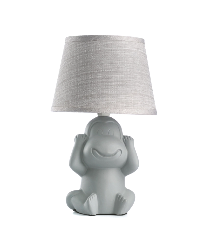 LUMETTO "MONKEY NON SENTO" GRIGIO, E14